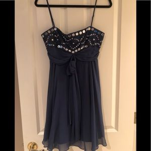 BCBG Embellished Cocktail Dress